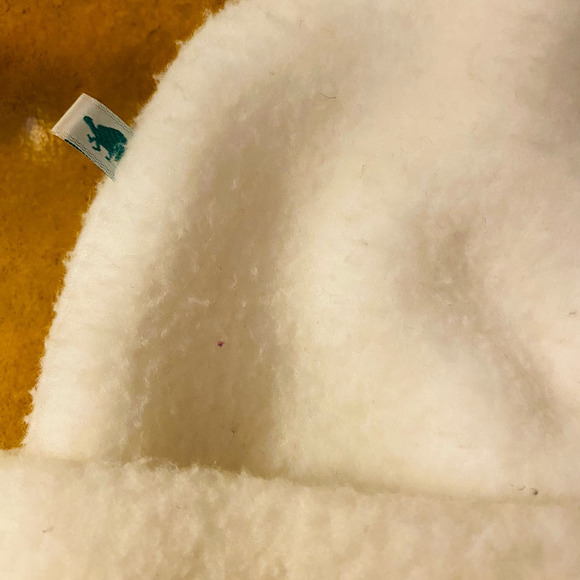 Turtle Fur White Fleece Winter Hat Beanie Cap Womens Size Small Or Kids Large - Picture 2 of 4